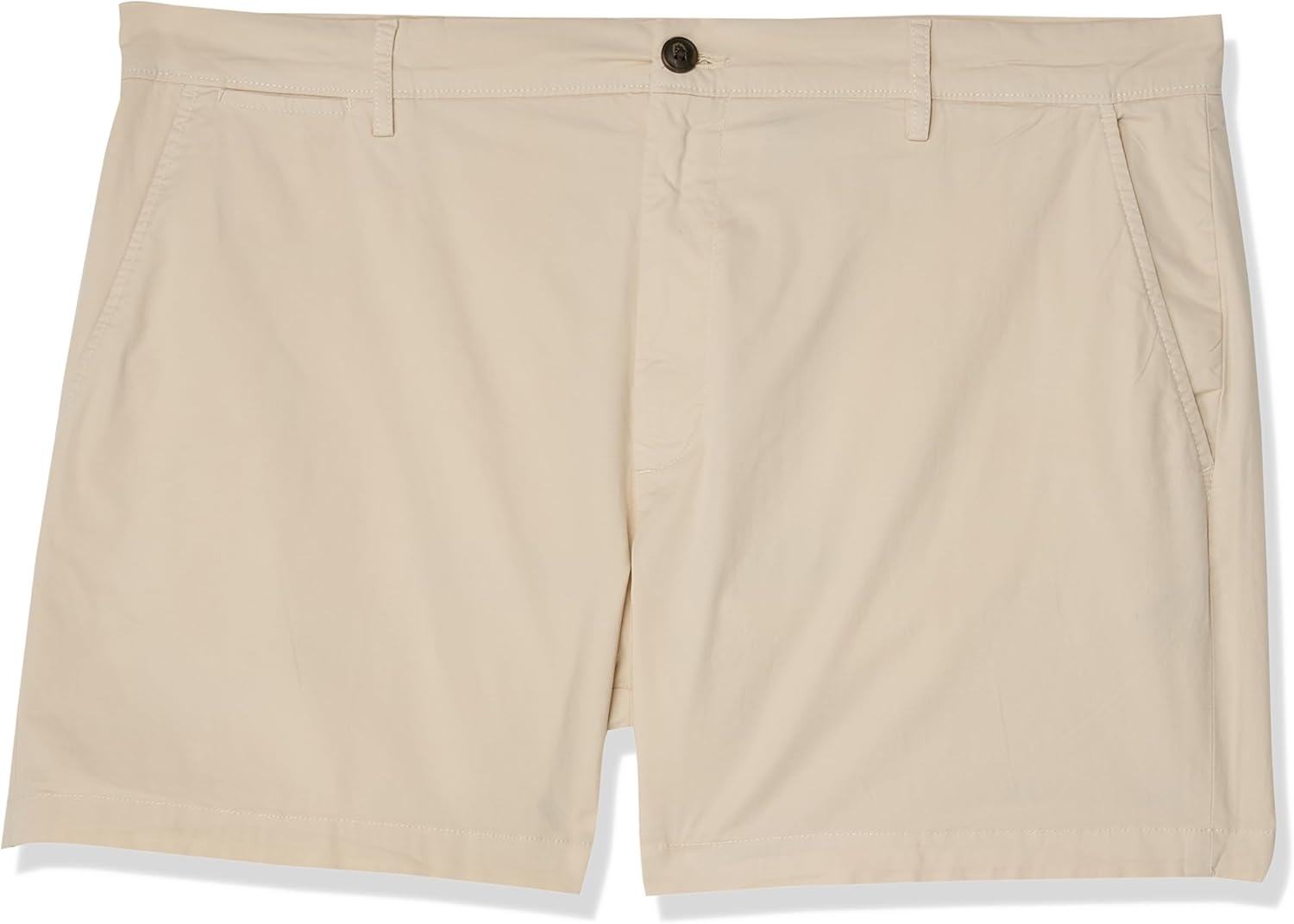 Amazon Essentials Men's Slim-Fit 5" Flat-Front Comfort Stretch Chino Short (Previously Goodthreads)