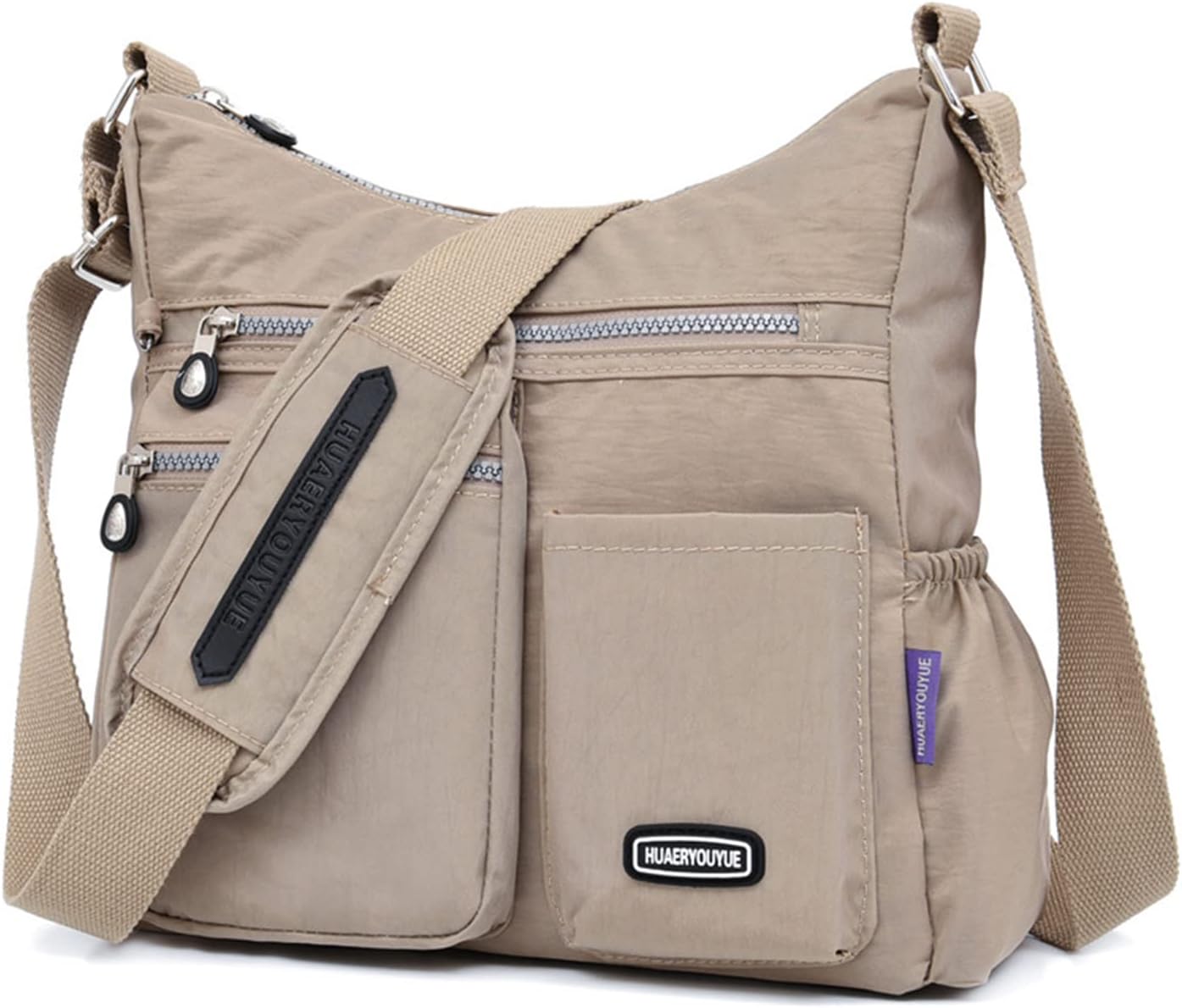 NOTAG Crossbody Bags for Women Waterproof Multi Pockets Handbag Shoulder Bag Lightweight Large Crossbody Bag Messenger Bag