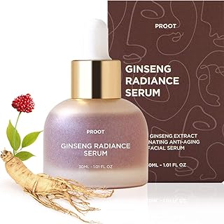 Ginseng Radiance Serum | Ginseng Serum with 52.5% Korean Ginseng Extract | Korean Ginseng Serum Formulated with Ginseng Extract, Hyaluronic Acid & WGF Complex-3 | Korean Ginseng Skin Care Technology