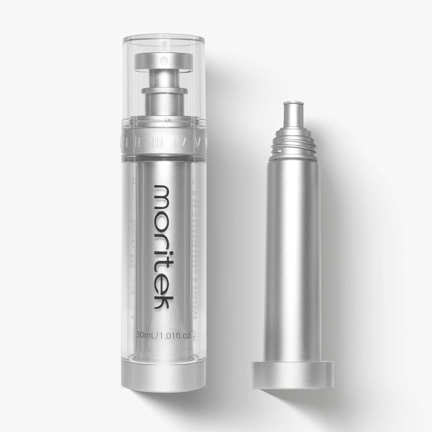 Ultimate Mori-Lift Mist Spray 1PC +1PCS 30ML Refill Ultimate Mori-Lift Mist, Anti-Aging Hydrating Mist Firms, Lifts, Contours & Reduces Fine Lines (Refill Not for Standalone Use)