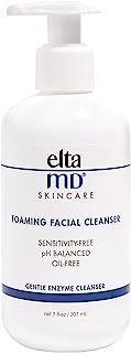 EltaMD Foaming Facial Cleanser, Gentle Face Wash and Makeup Remover, Oil Free, Helps Reduce Skin Inflammation, Removes Dead Skin Cells and Skin Impurities, For All Skin Types