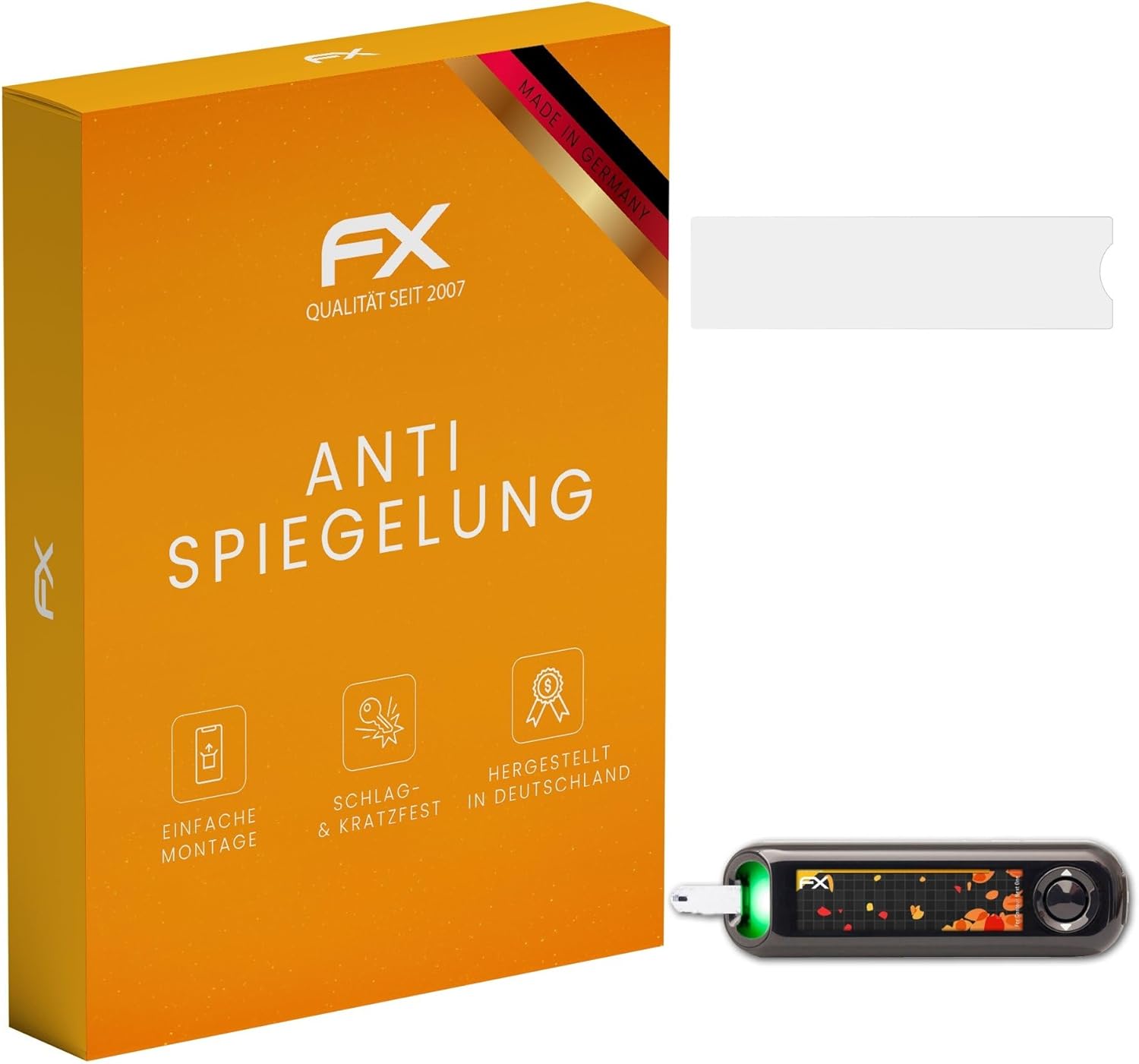 Screen Protector compatible with Contour Next One Screen Protection Film, anti-reflective and shock-absorbing FX Protector Film (2X)