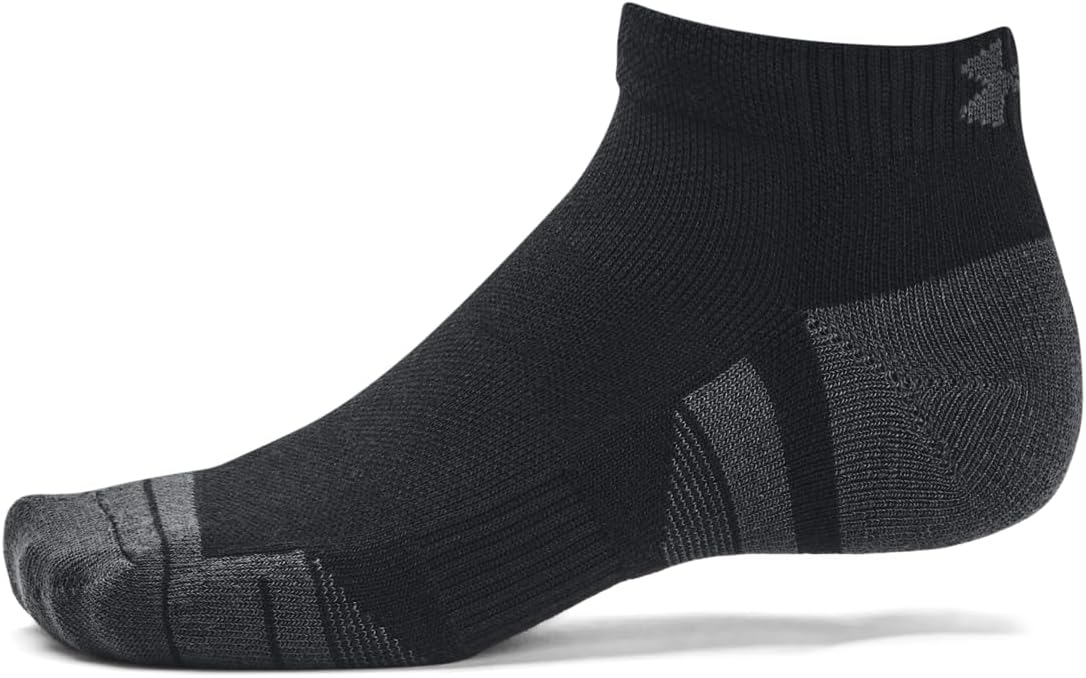 Under Armour Men's 3 Pack Performance Tech Low Cut Socks, White