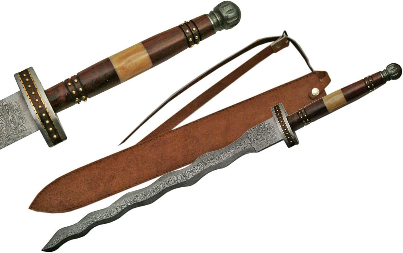 SZCO Supplies Damascus Steel Faberge Sword