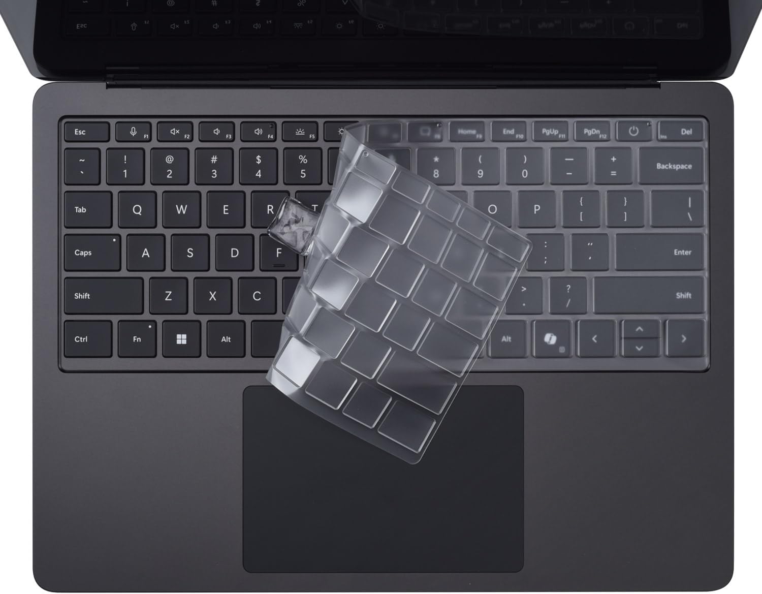 CaseBuy Premium Keyboard Cover for Microsoft Surface Laptop 7(7th Edition Copilot+ PC) 13.8 & 15 inch 2024, Ultra Thin High Transparency TPU Keyboard Skin, US Layout