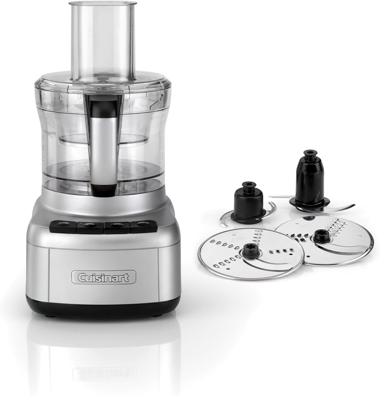 Cuisinart Easy Prep Pro Food Processor with 7 Meal Prep Functions, Multifunctional: Chop, Dice, Grate, Blend, Slice, Large and Small Work Bowls, Chopping Blade and Dicing Discs, Dishwasher Safe