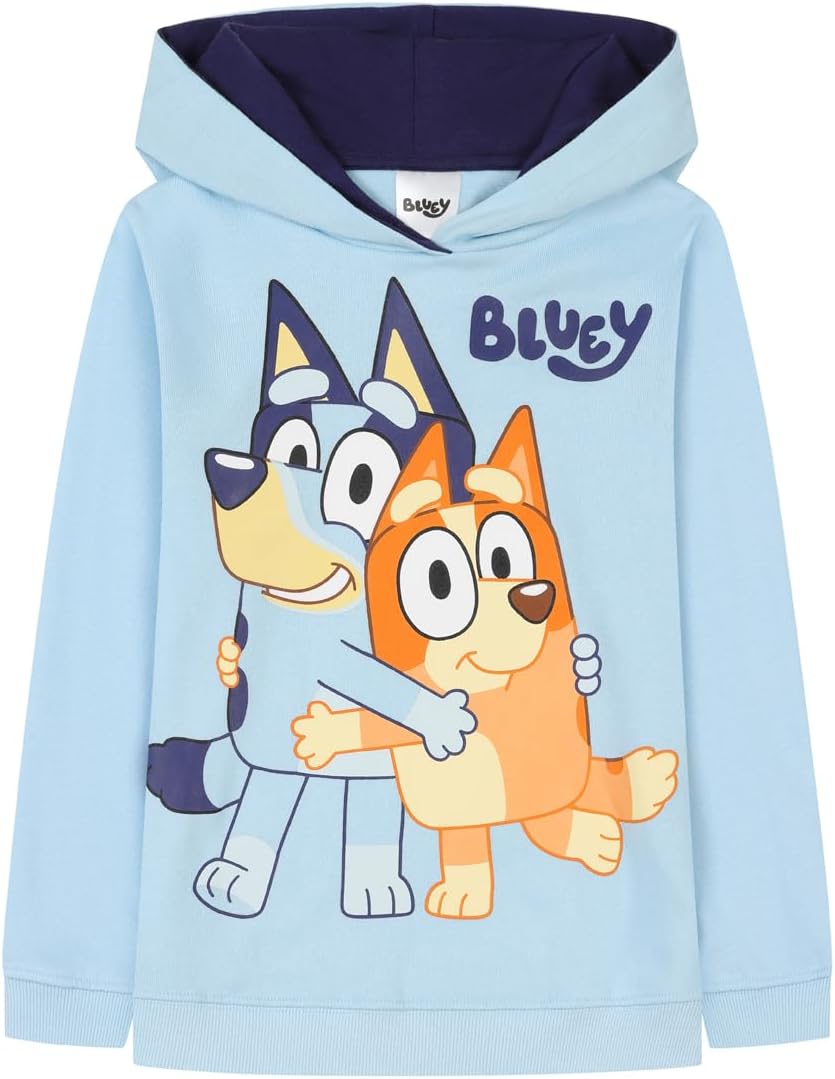 Bluey Hoodie Boys Girls Cotton Kids Hoody