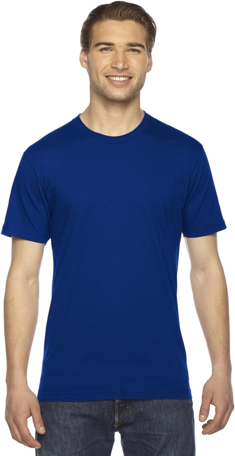 Fine Jersey Unisex T-Shirt 2001 by American Apparel