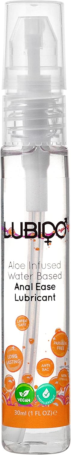 Lubido Aloe Infused Anal Ease Water Based Gel Lube – 30ml