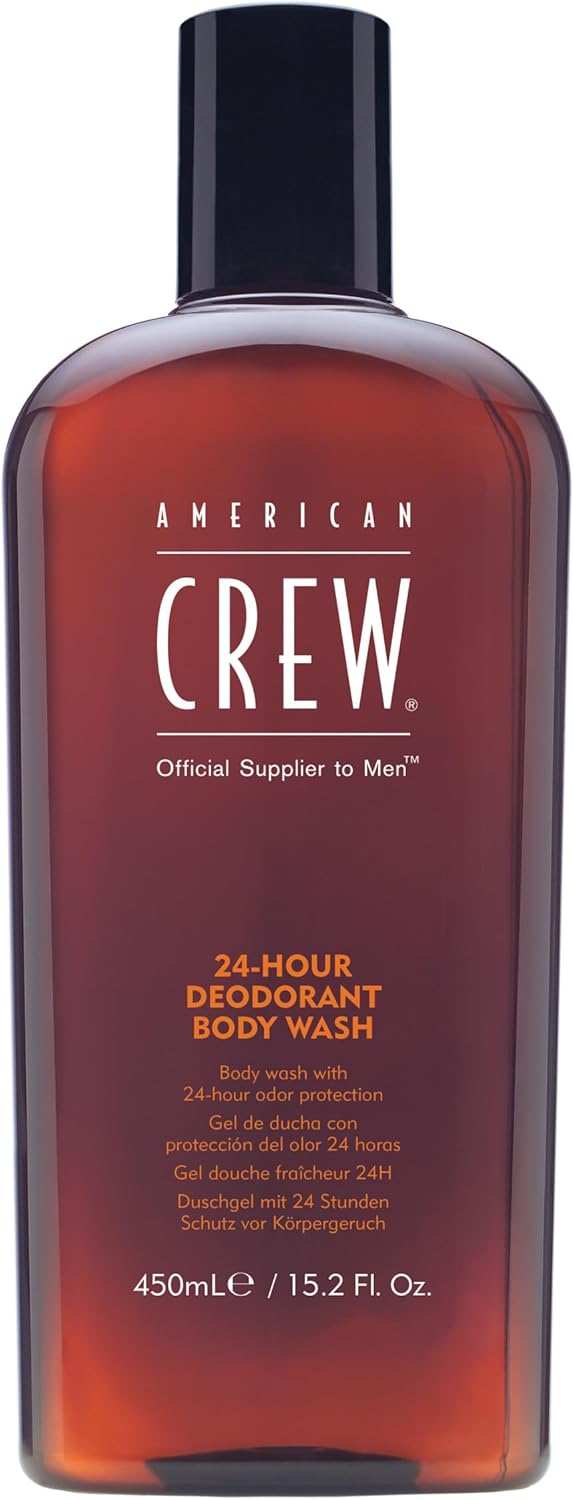 American Crew 24 Hour Deodorant Body Wash, Tea Tree, 450 ml
