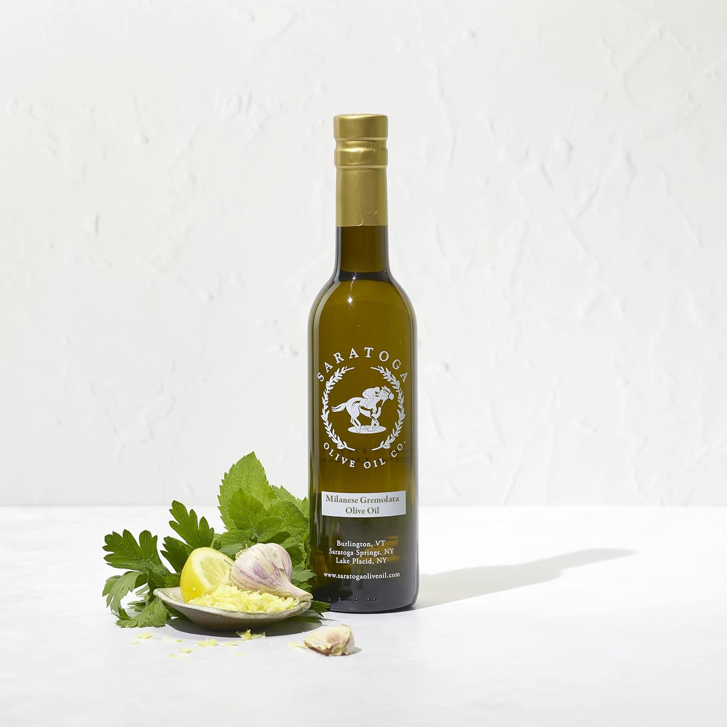 Saratoga Olive Oil Company Milanese Gremolata Olive Oil 375ml (12.7oz)