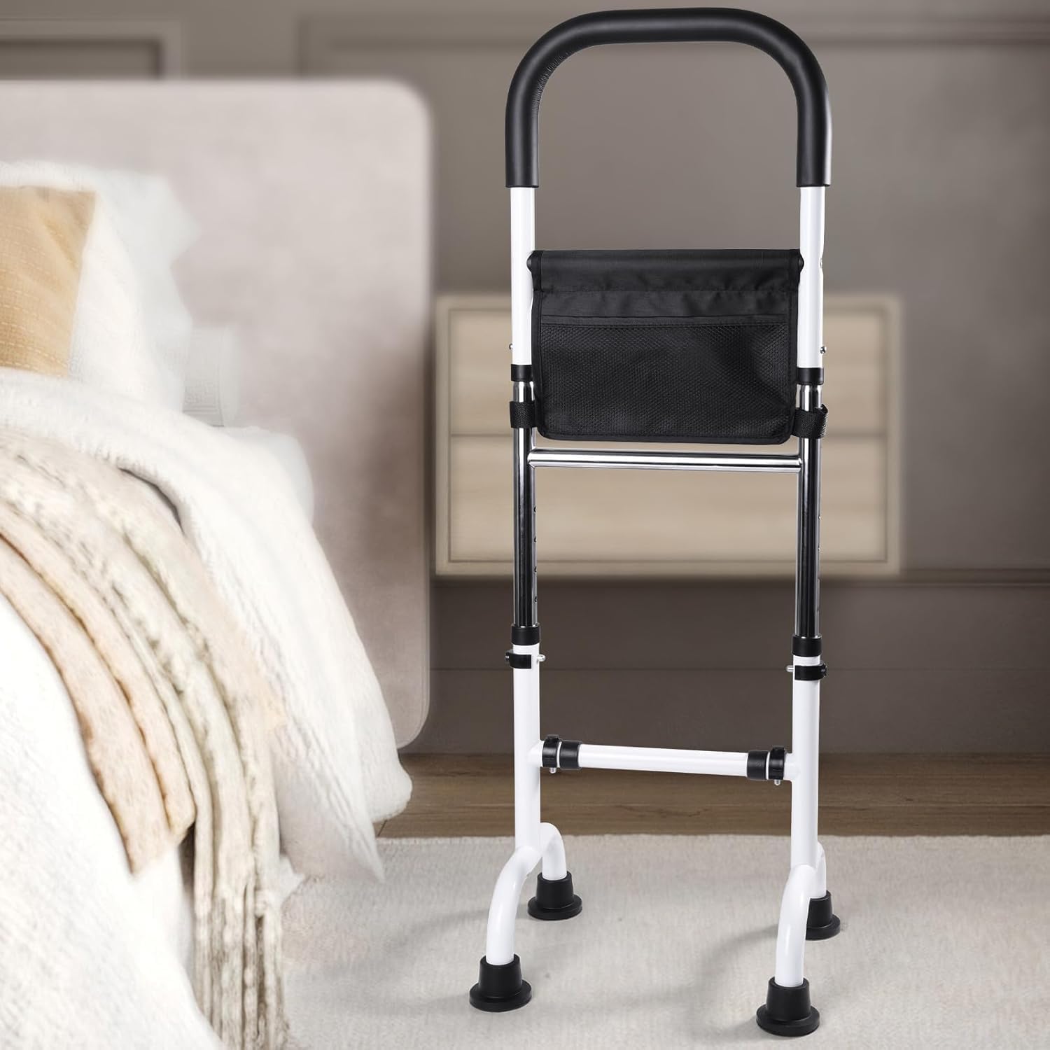 lefeke Standing Aid for Seniors, Walking Aids for the Elderly, Mobility Aids for the Home Bed, Toilet Floor & Sofa, Adjustable Height