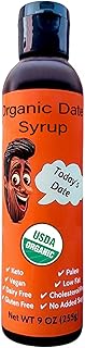 Today's Date | Organic Date Syrup | 9 fl oz | Vegan, Gluten Free, Keto, Paleo, No Added Sugar | Low Gi Foods For Breakfast