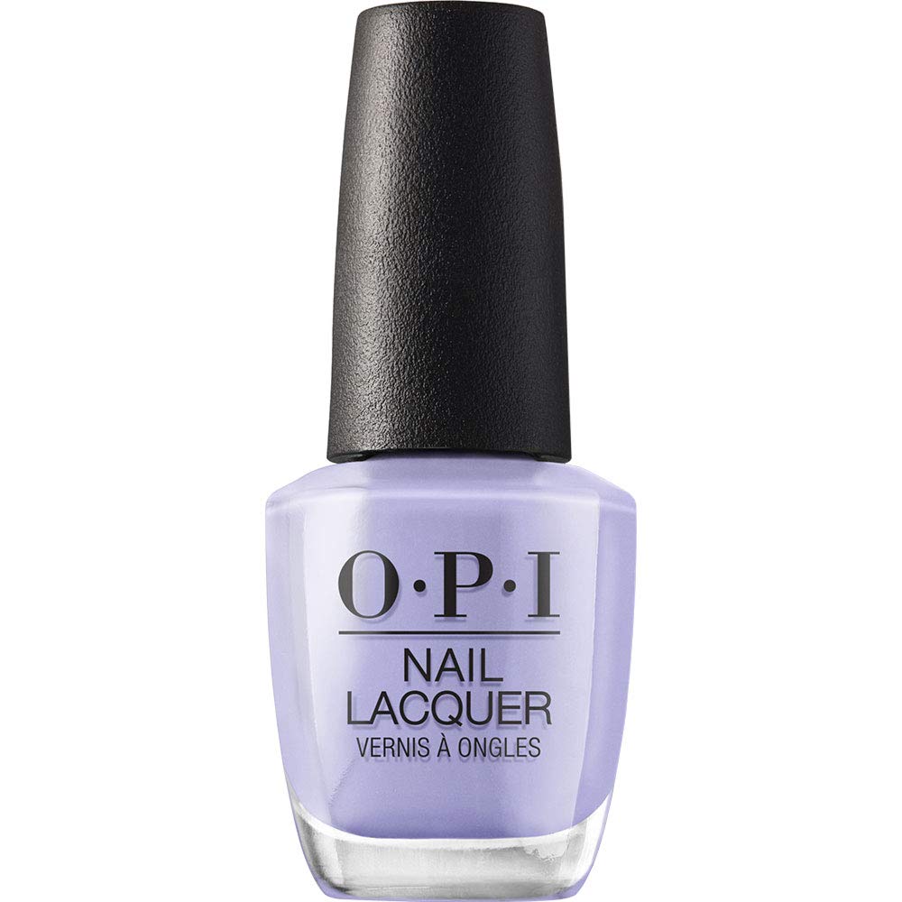 OPI Nail Lacquer Nail Polish | Opaque Light Purple Crème Chip Resistant Nail Polish | Vegan, Fast Drying, Streak Free