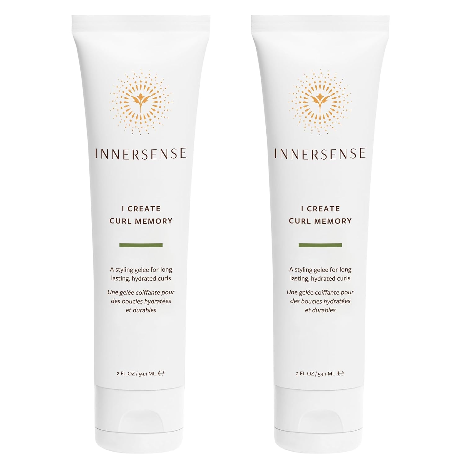 INNERSENSE Organic Beauty - I Create Curl Memory Cream (2oz, 2-Pack)