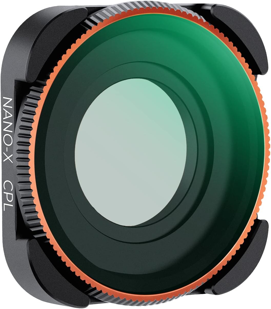 K&F Concept Circular Polarizer CPL Camera Lens Filter Compatible with GoPro Hero 13, Hero12, Hero11, Hero10, Hero9 Black,Multi-Coated HD Glass,Action Camera Polarizing Filter