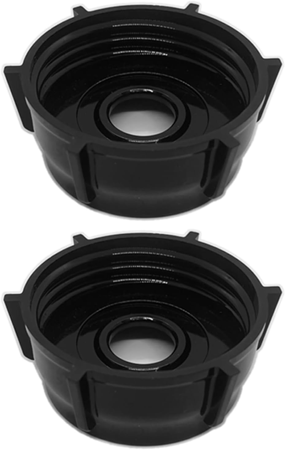 2 Pack of Blender Replacement Parts Jar Base Cap Compatible with Aspas Para Licuadora Oster Osterizer(Does NOT fit Pro, Master, or Versa models)
