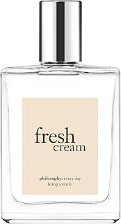 philosophy fresh cream eau de toilette - sweet & captivating women's perfume - with notes of whipped cream, butter cream & tonka bean - luxury perfume for women - long lasting fragrance