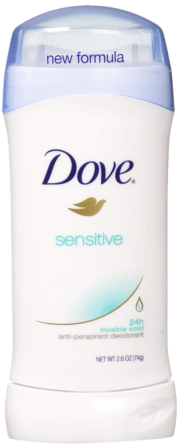ZDove Anti-Perspirant Deodorant - Sensitive Skin, 2.60 Oz (Pack of 3)
