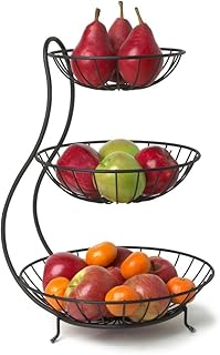 Spectrum Diversified Yumi Arched 3 Tier Server, Black