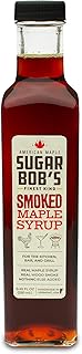 Sugar Bob’s Finest Kind - Smoked Maple Syrup, Real Maple Syrup Infused with Wood Smoke, Made in Vermont, For the Bar, Kitchen, and Grill, 8.45 fl oz