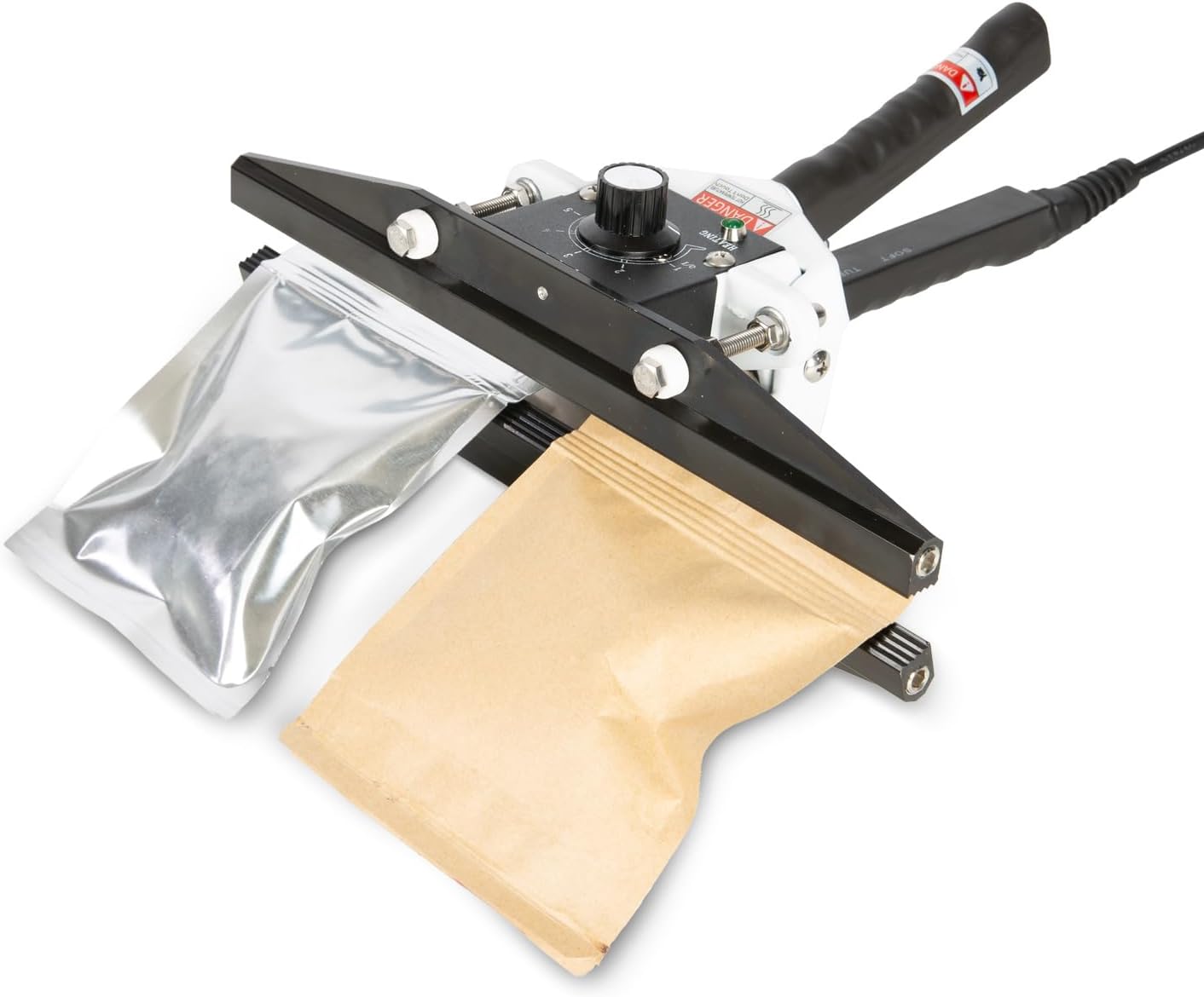 Portable Hand Held Heat Sealer Machine-R-PACK FKR-300, 12 Inches, For Foil Bag, Kraft Bag, Mylar Bags