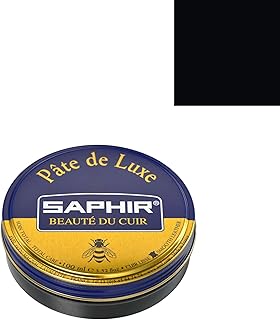 Saphir Shoe Polish Pate de Luxe 50ml Tin - Made in France - Blue Line