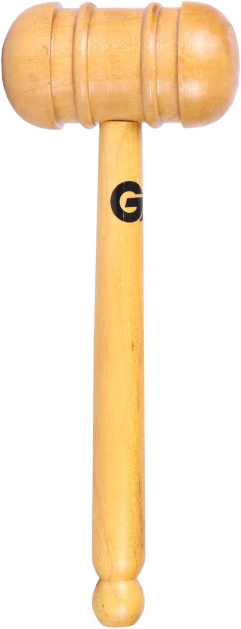 Gunn & Moore GM Cricket Wooden Bat Mallet, For Knocking In Cricket Bats, Tan