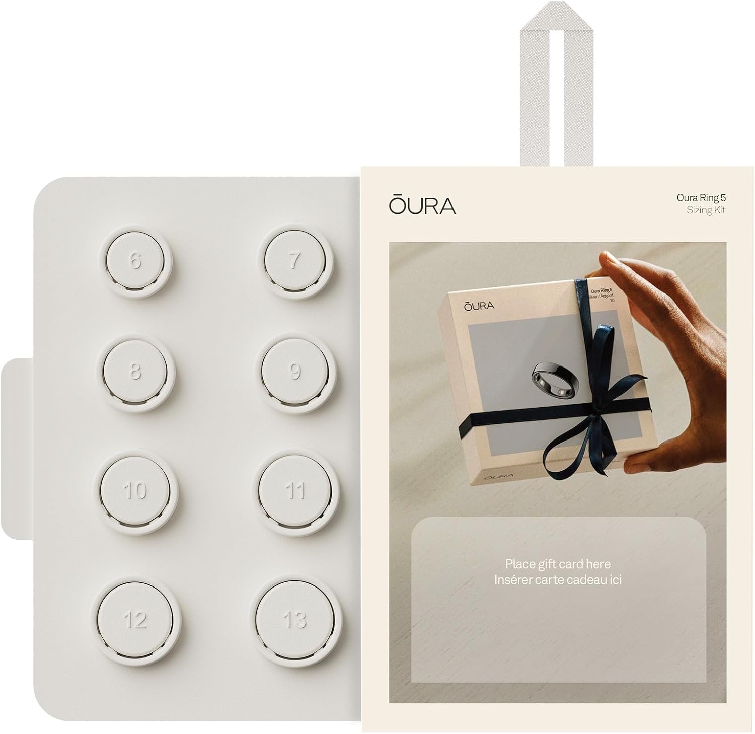 Oura Ring 5 Gifting Sizing Kit - Unique Sizing - Give The Gift of Health