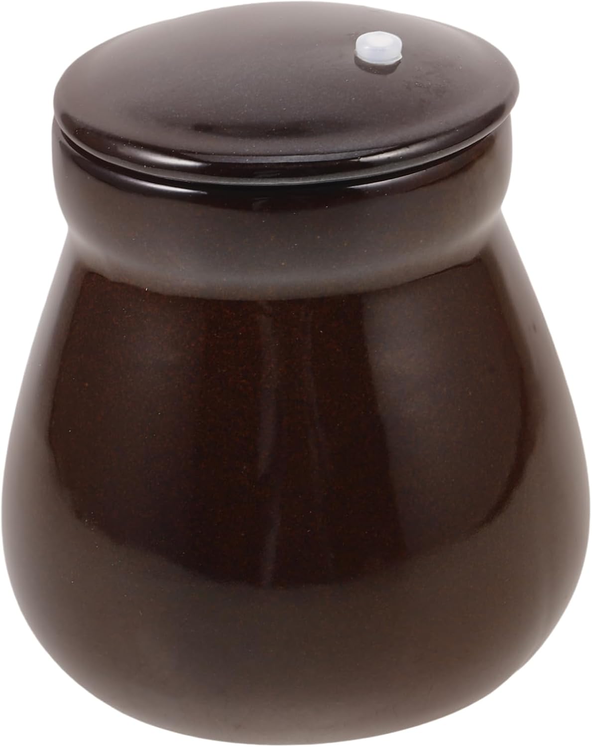 LIFKOME Ceramic Honey Storage Jar Airtight Lid Multipurpose Food Container for Honey Sugar and Pantry Staples Porcelain Design for Kitchen Use