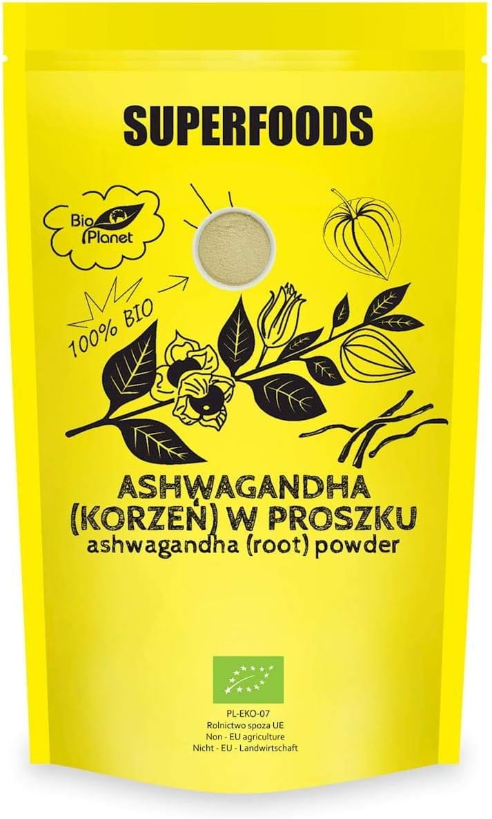ASHWAGANDHA (Root) Powder BIO 150 g - BIO PLANET