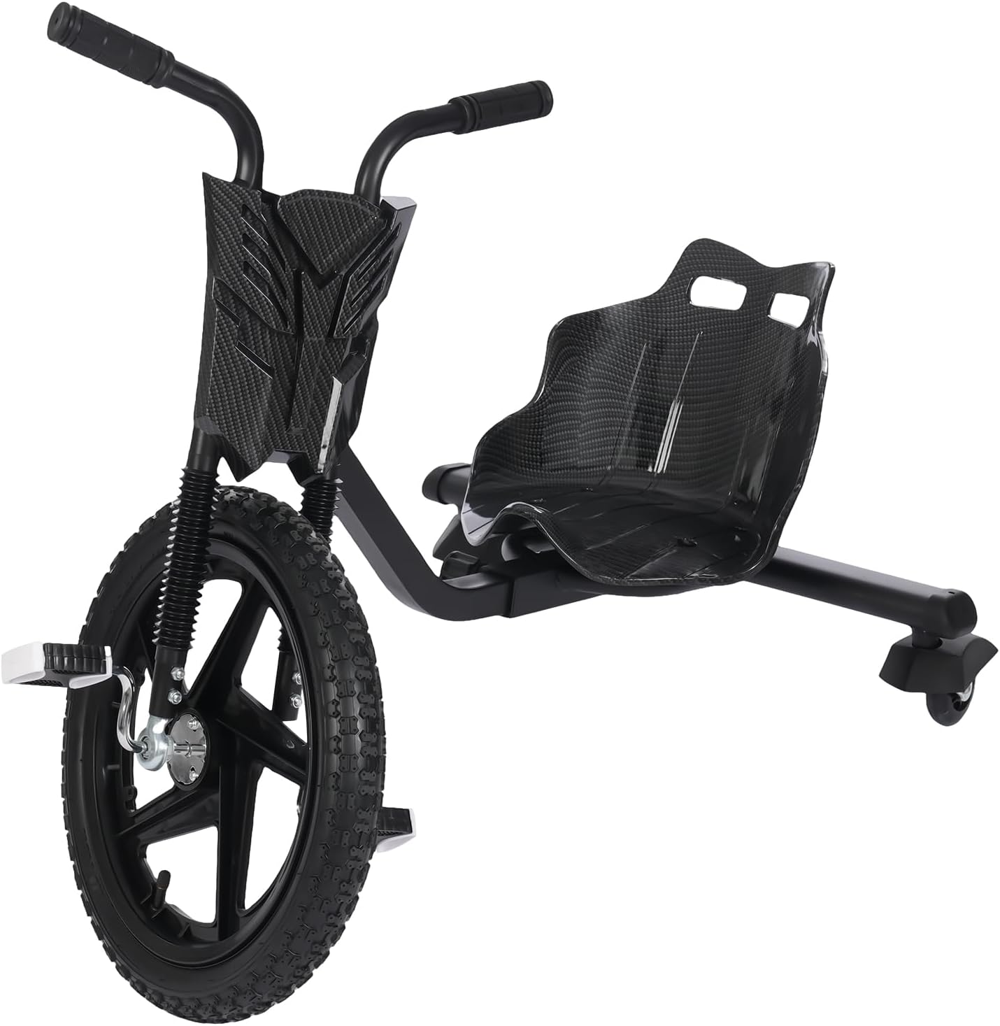 CLEADONG Drift Trike Scooter, 3 Wheel Go Kart with 360 Light Up Rear Castor Wheels, for Children Over Six Years Old Weighing Less Than 80kg In Homes Amusement Parks Etc