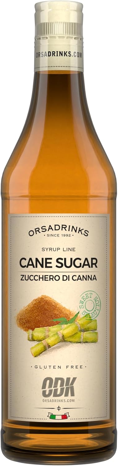 ODK Brown Sugar Syrup , Cocktails, Coffee, Iced Tea, Cooking, Baking and Desserts, 75cl