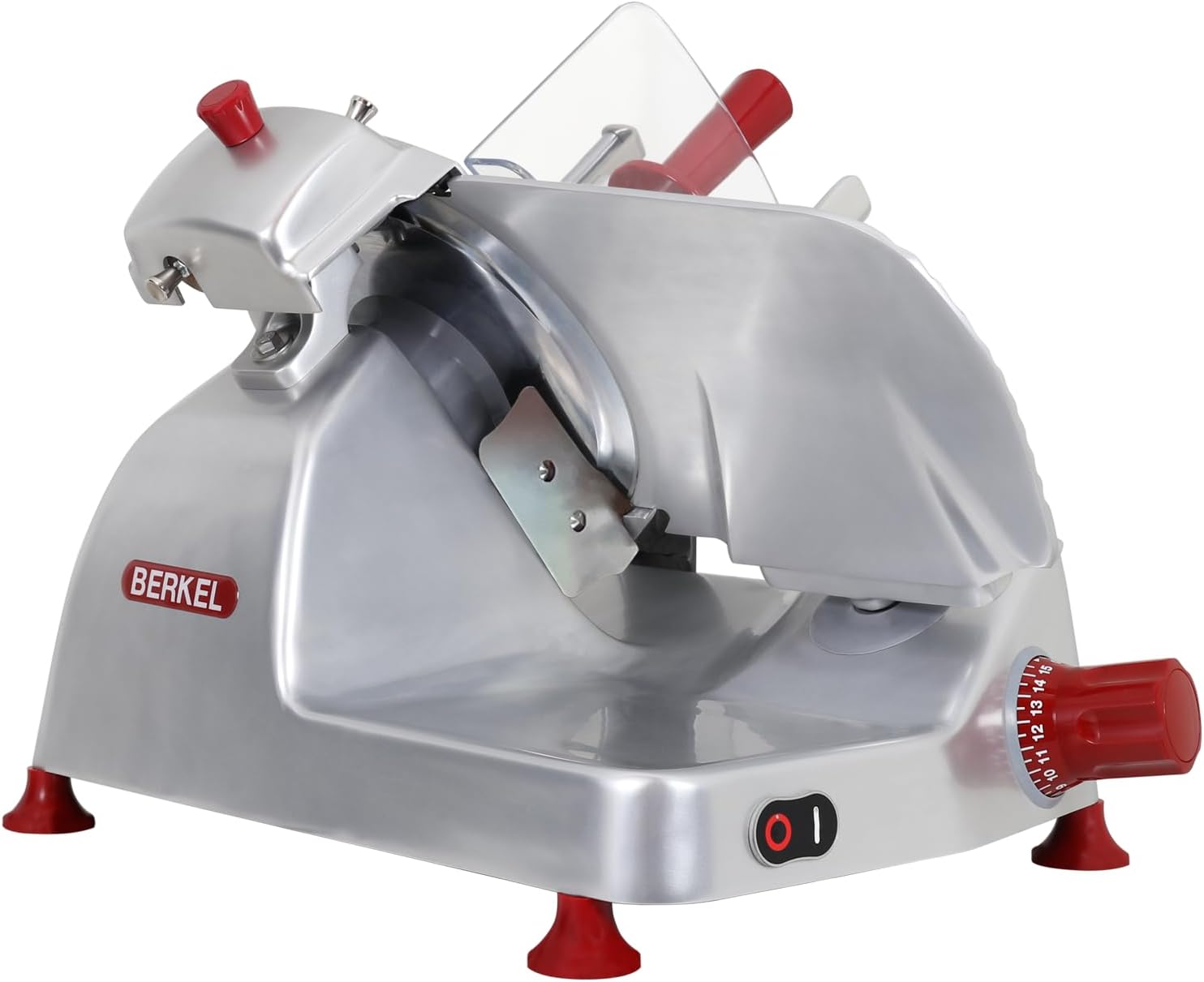 Berkel Pro Line XS25 Electric Food Slicer, Silver, Heavy Duty, 10-inch Blade, Adjustable Thickness, Elegant Kitchen Appliance for Home Use