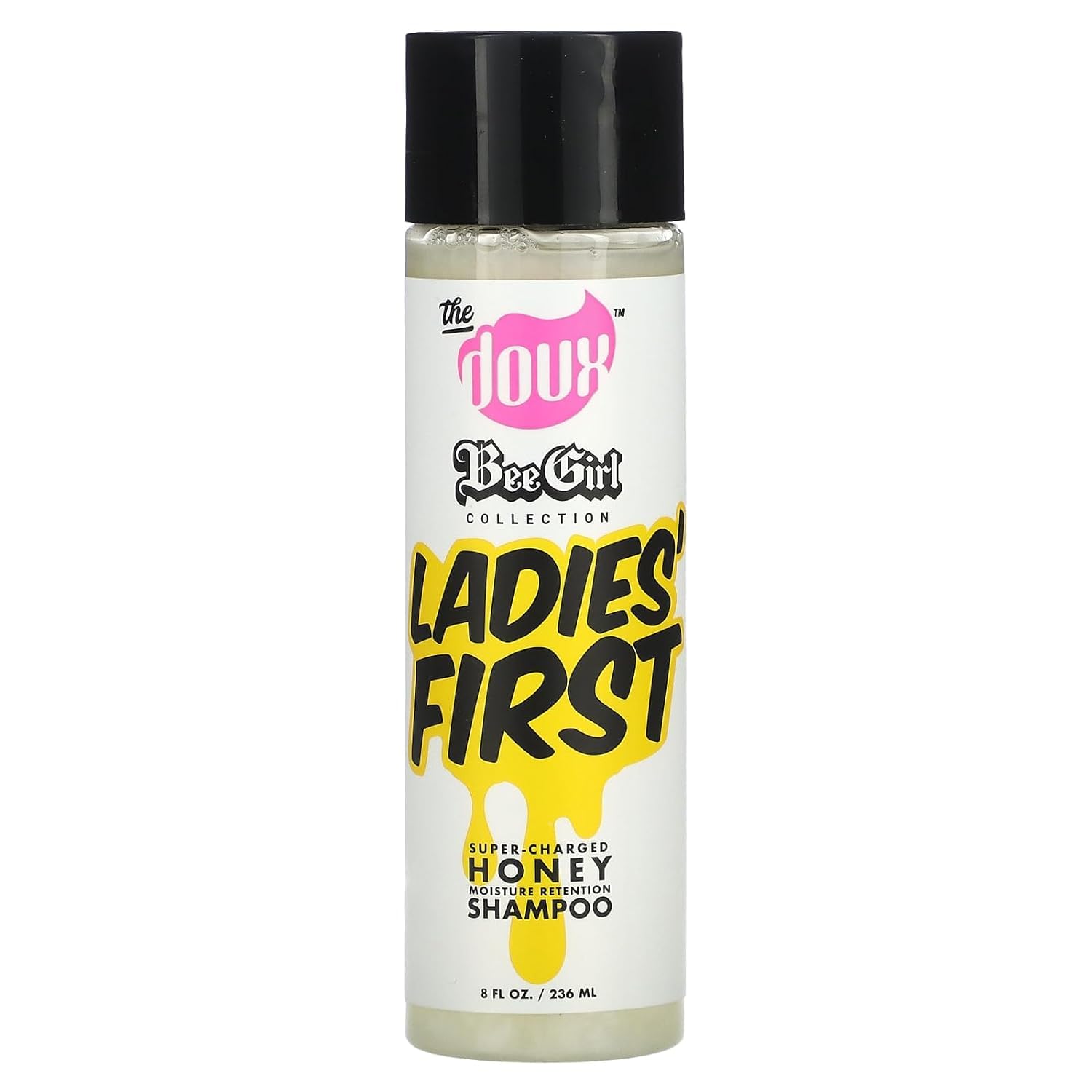 The Doux LADIES FIRST Honey Shampoo - Curl Shampoo with Honey, Aloe, and Vitamins B, C, and E - Shampoo for Women