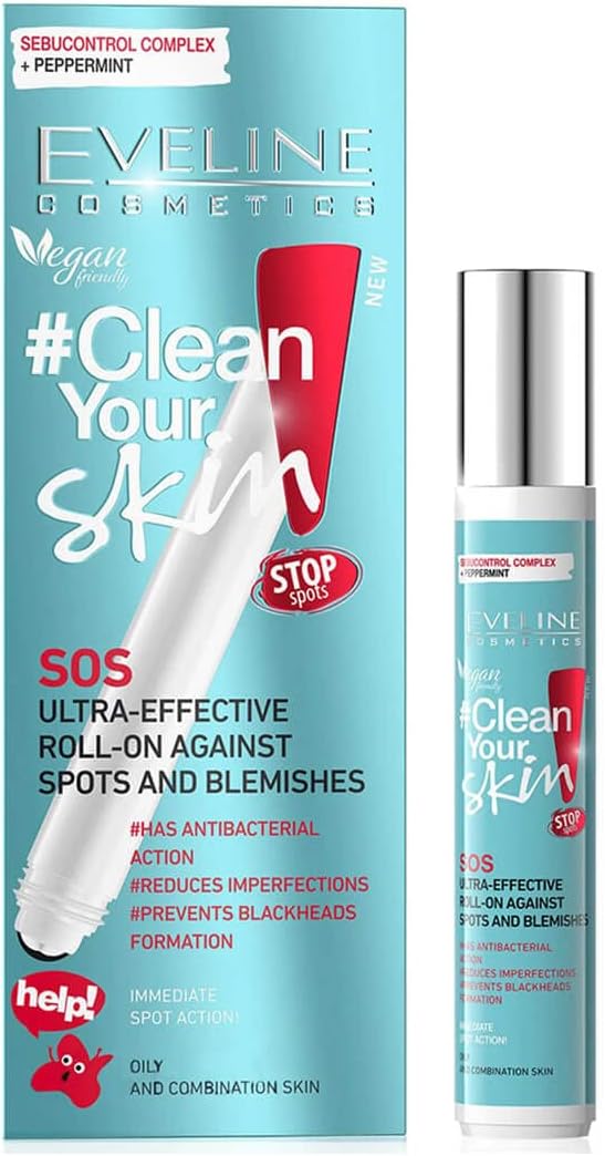 Eveline Cosmetics Clean Your Skin Sos Roll-on 15ml