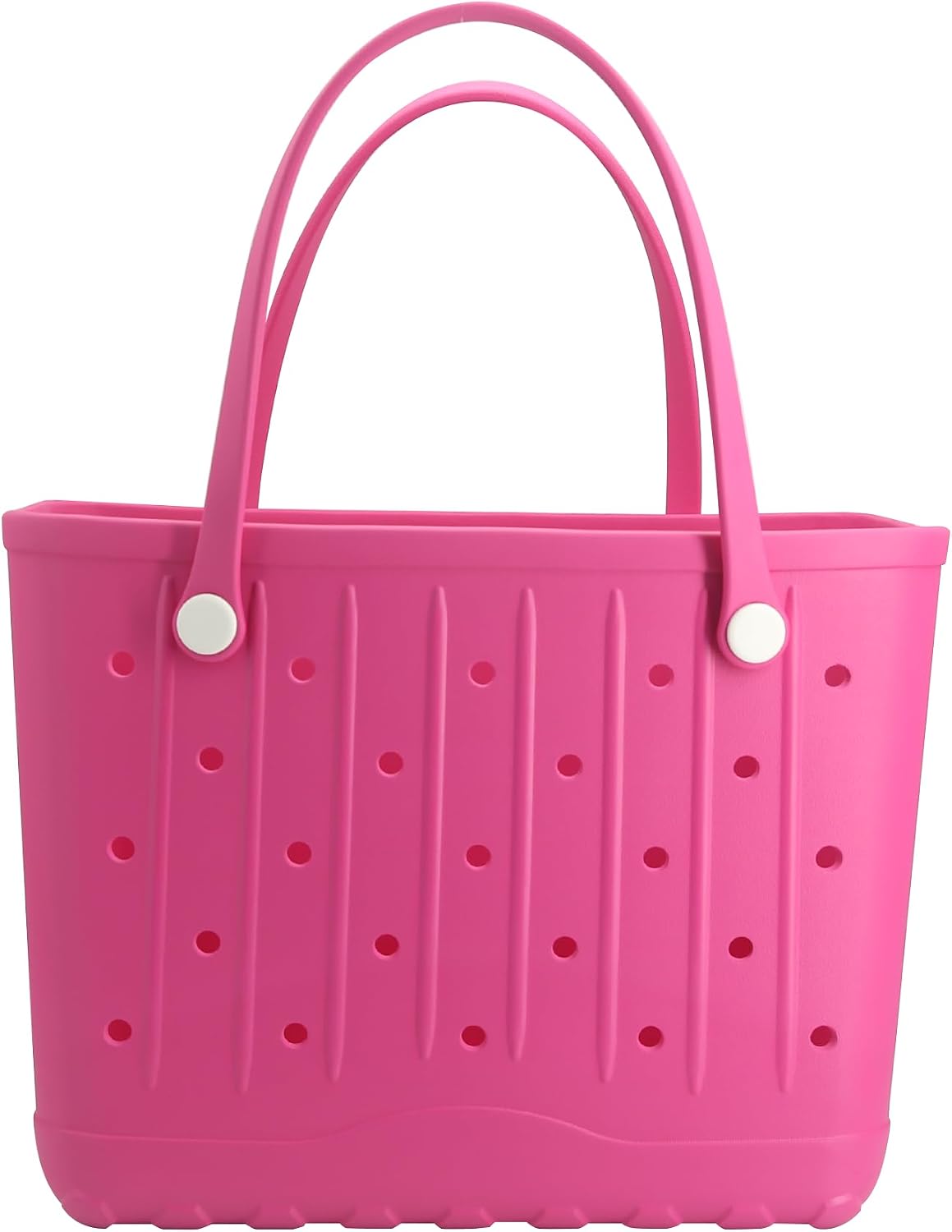 Rubber Beach Tote Bag, Large Waterproof Beach Bag for Pool Boat, Sports, Outdoor Washable Travel Tote Bag