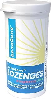 Benagene Lozenges Raspberry Lime - Quick Absorbing Thermally Stabilized Oxaloacetate