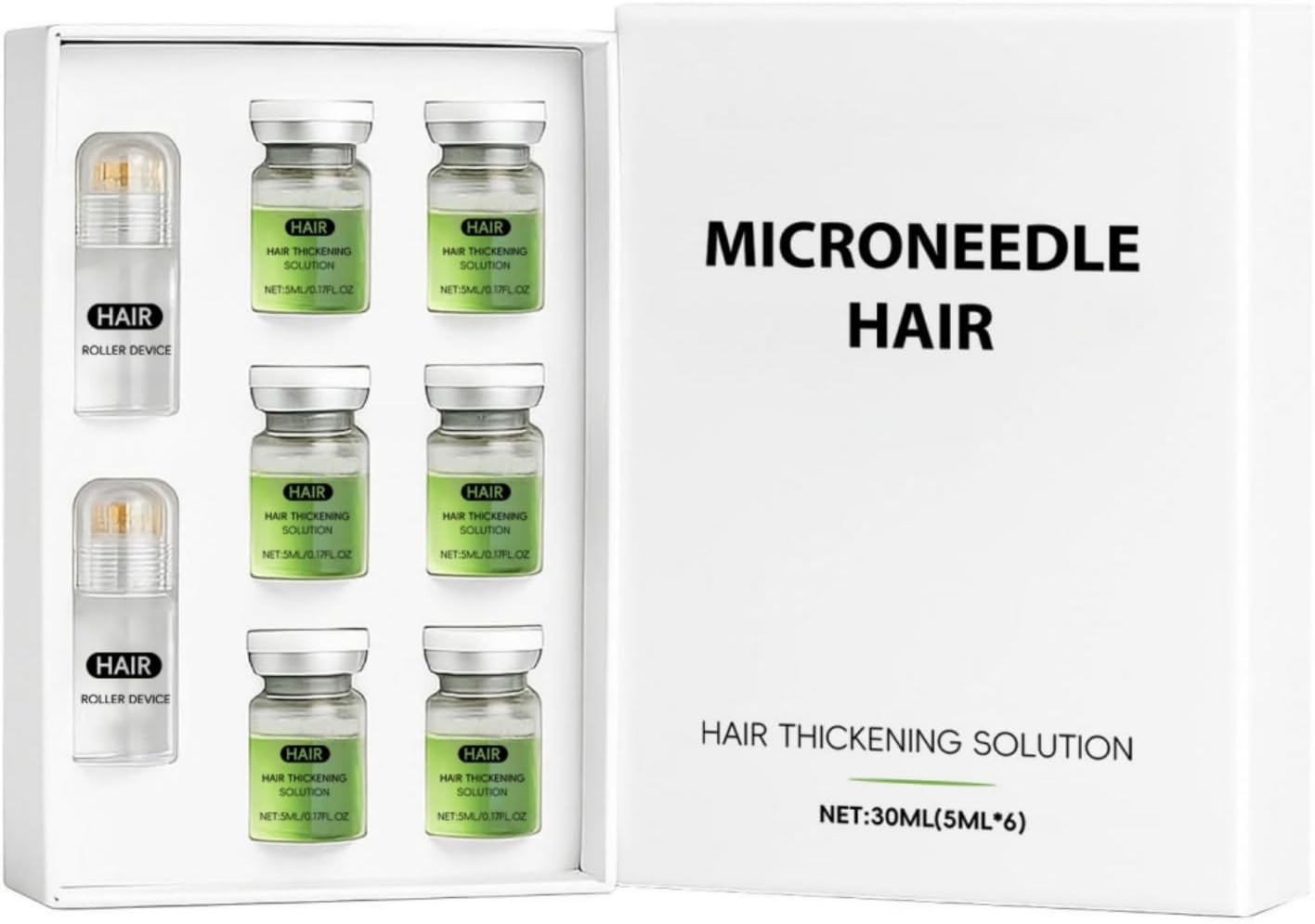 Alphainfuse Hair Regrowth System,Microneedle Infusion Hair Regrowth Solution,Hair Regrowth Treatment Serum,Painless Micro-Infusion Technology for Hair Growth,Makes Hair Thicker and Healthier