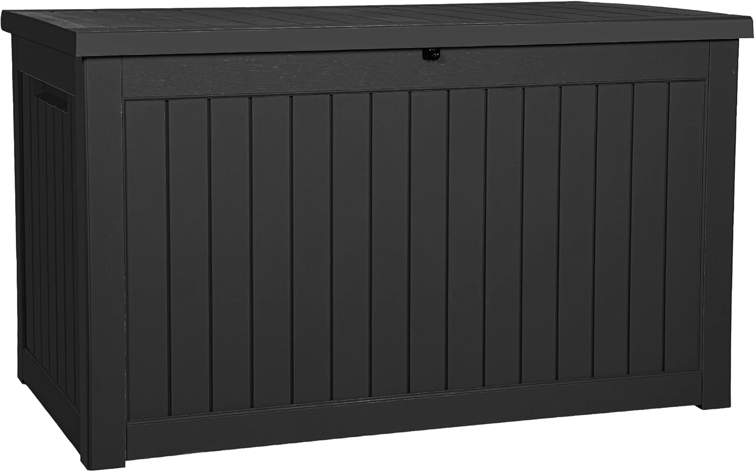 YITAHOME XXL 230 Gallon Large Outdoor Storage Deck Box for Patio Furniture, Outdoor Cushions, Garden Tools and Sports/Pools Equipment, Weather Resistant Resin, Lockable (Black)