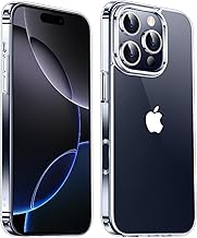 Mkeke for iPhone 16 Pro Case Clear [Not-Yellowing] [Military-Grade Drop Protection] Shockproof Protective Clear iPhone 16 Pro Case Phone Bumper for Apple 6.3 inch 2024