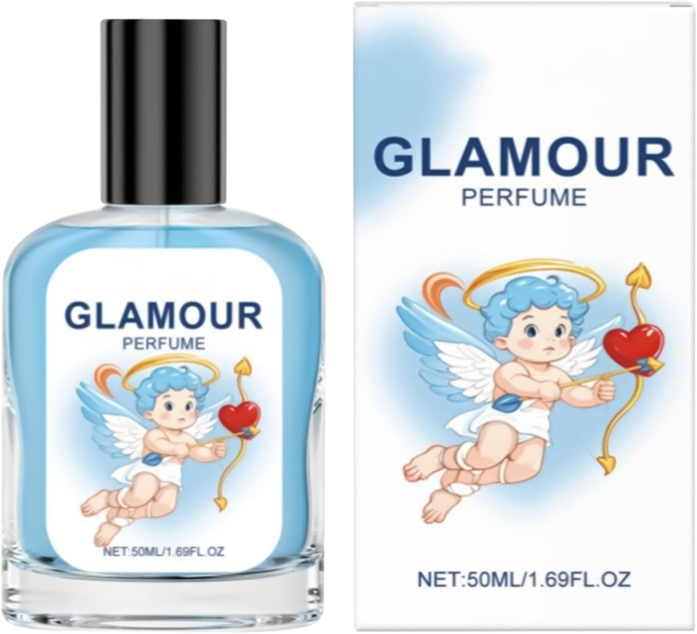 C-upids Hypnosis Cologne for Men, 50ML Cupi-d Pheromone Perfume for Men, Long Lasting Cupi-d Fragrance Cologne Male Perfume, Romantic C-upids Charm Eau de Perfumes, for Boyfriend Father Gift