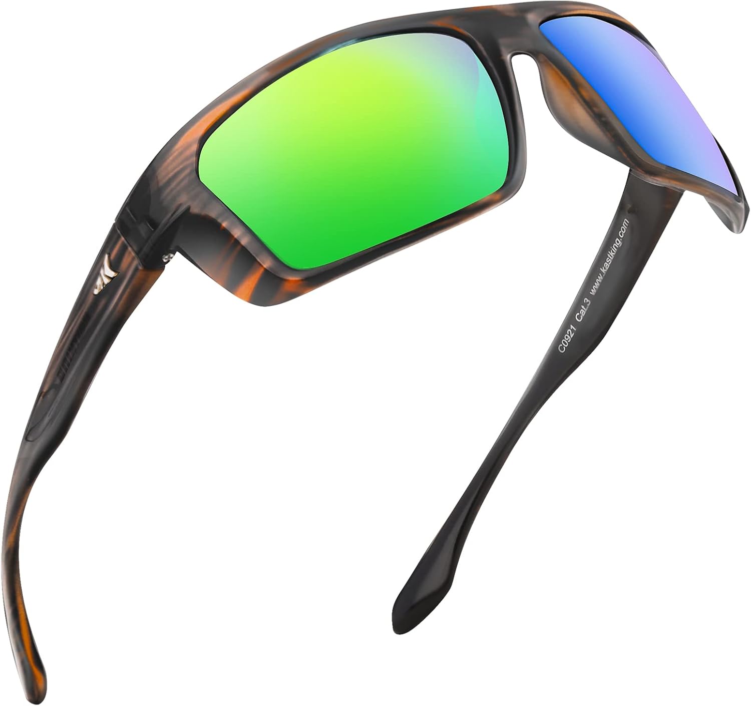 KastKing Huzzah Polarized Sport Sunglasses for Men and Women, Ideal for Driving Fishing Cycling and Running,UV Protection