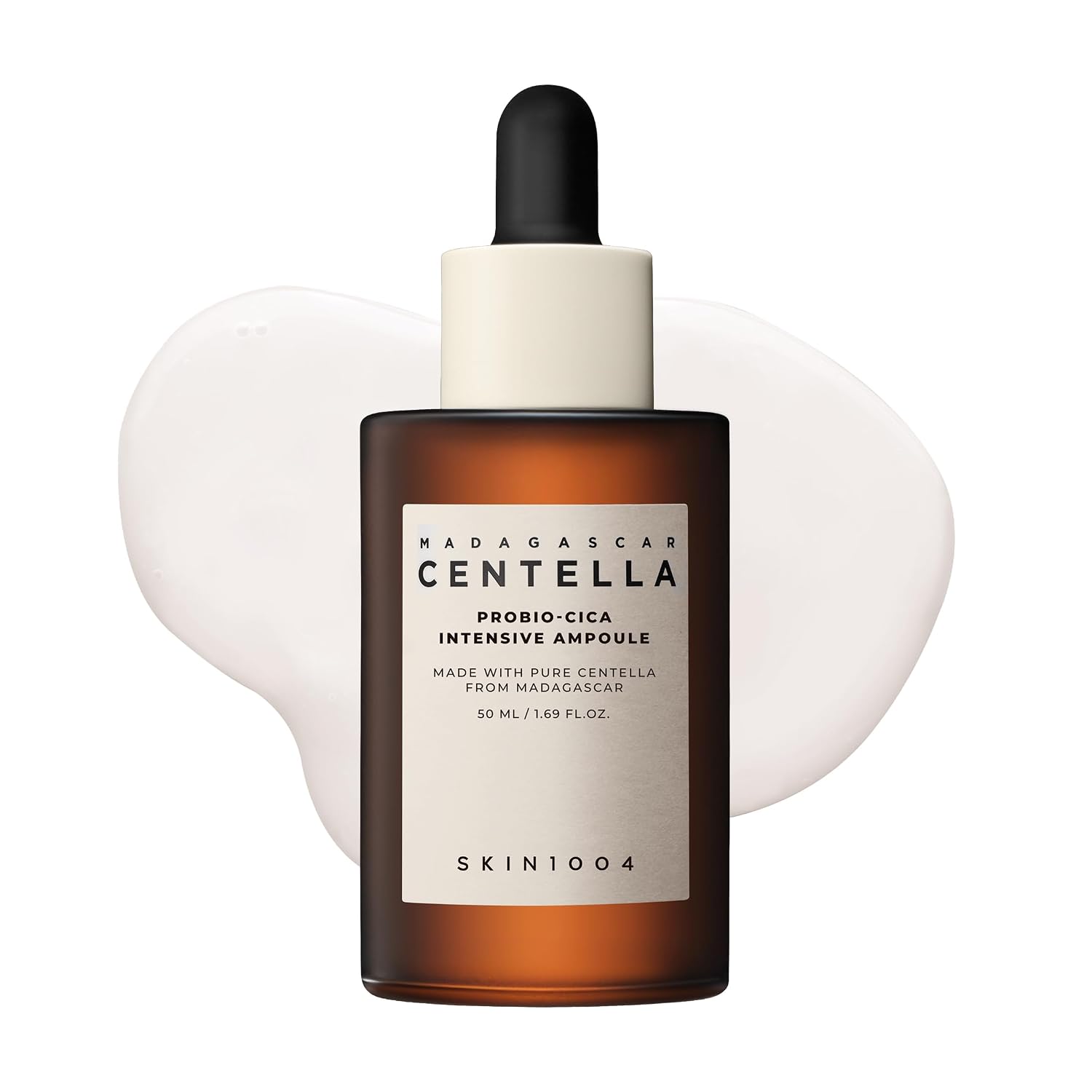 SKIN1004 Probio Cica Intensive Ampoule, Centella Serum for Face with Ceramide, Facial Serum for Nourishing & Soothing, Centella Ampoule for Skin Barrier Support, Korean Skin Care, 1.69fl.oz / 50ml