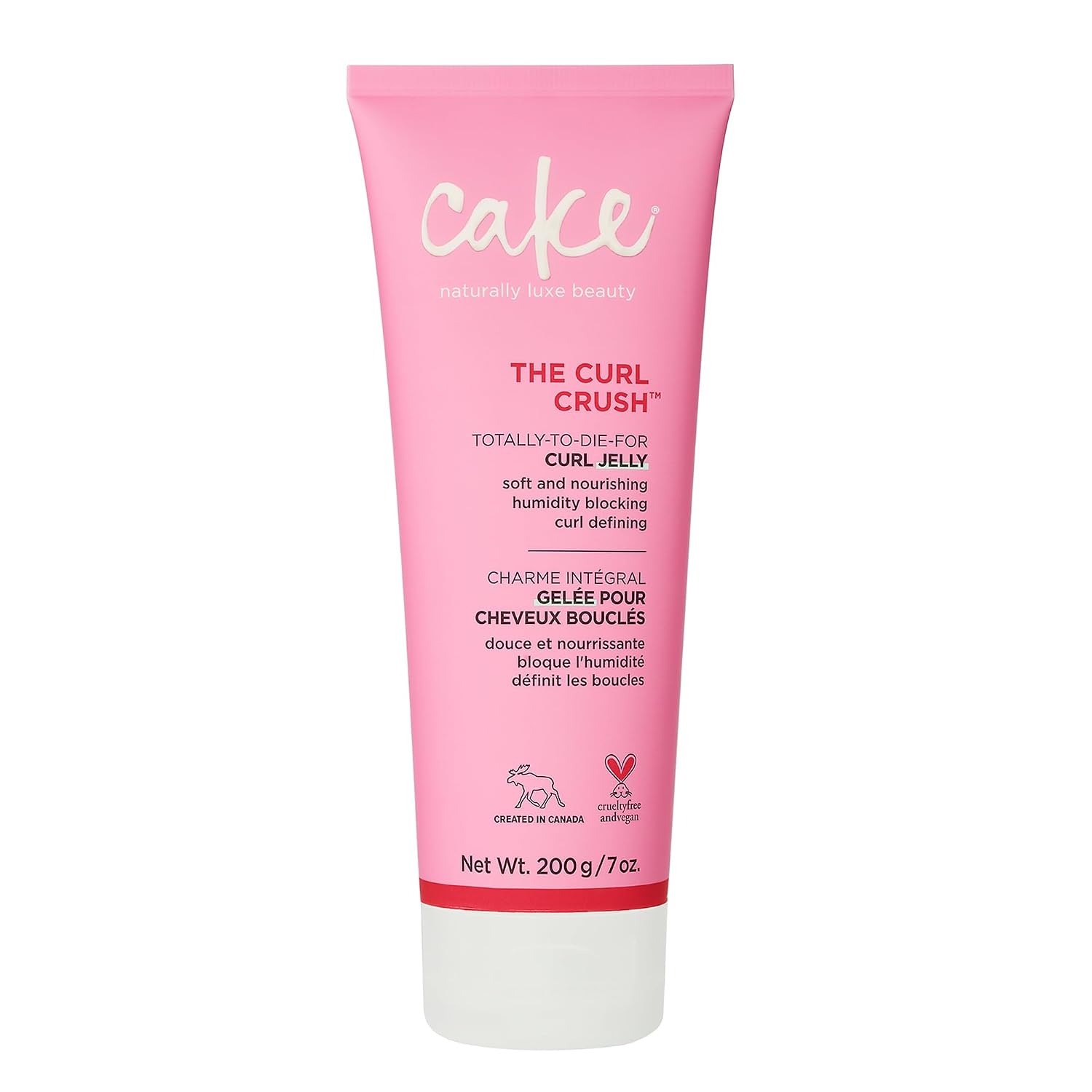 Cake Beauty The Curl Crush Curl Jelly - Soft Hold & Shine - 200 g/7 Oz