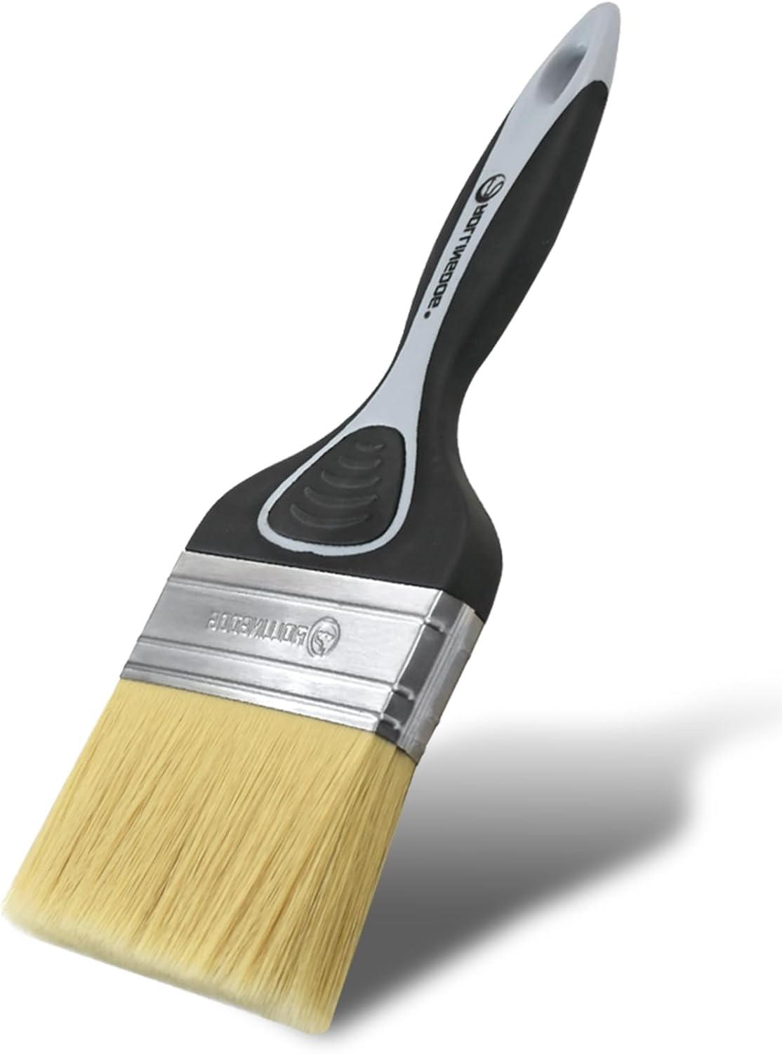 ROLLINGDOG 4 Inch Large Paint Brush Synthetic Soft Filament | Soft Paint Brush for Smooth Surfaces Wall Ceiling Blinds Large surface areas(100mm)
