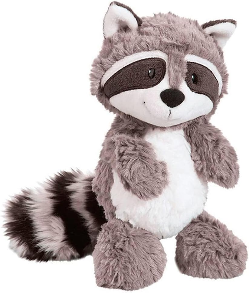ZPSOSPZ Cute Ra-ccoon Plush Toy for Girls and Boys, Realistic Stuffed Animal Doll, Fluffy Soft Ra-ccon Plush Doll, Kids Birthday Gift, 28cm Huggable Plush Toy, 28cm