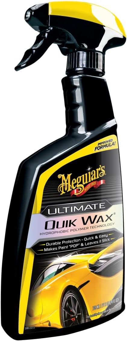 Meguiar’s G200916EU Ultimate Quik Spray Wax 473ml, for a high gloss finish