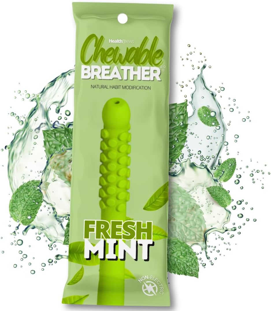 Smokeless Alternative | Before and After Quitting | Oral Fixation Relief Quit Smoking Aid Stop Vaping Aid | Tobacco-Free Nicotine-Free Non-Electric Travel Friendly (Fresh Green, 1 Pack)