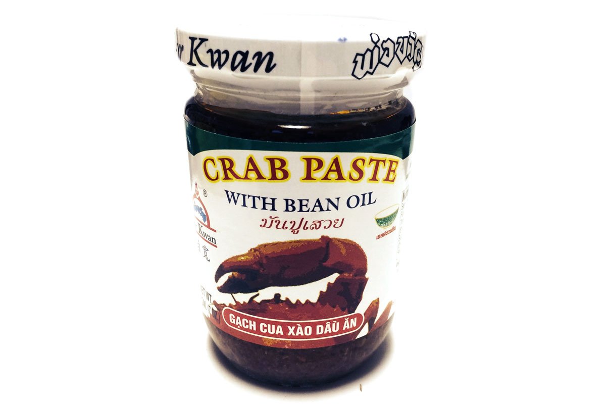 Crab Paste w/ Bean Oil (Por-kwan) [1 Units] [Pack of 1]